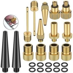 Adaptateur De Pompe à Vélo Adaptateur De Valve De Pneu Adaptateur De Pompe De Pneu De Vélo (AV DV SV) Adaptateur De Pompe/pompe à Air/compresseur