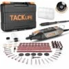 TACKLIFE Util Rotatif Avec Mandrin Universel, Outil Multifonction 135W Kit De 150 Accessoires à 6 Vitesses Réglages(35000rpm Max) Idéal Pour Découpage/Sculpture/Polisage/DIY RTSL50AC -Silverols Magasin 87563727 1
