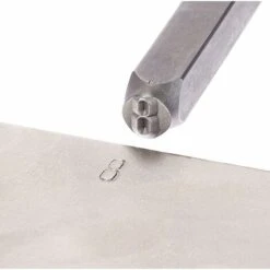 Kit De Poinçons En Métal Et En Cuir, 8 Mm -Silverols Magasin 88622908 5