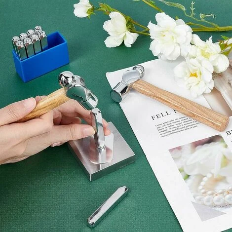 2pcs Marteau à Panne Ronde Marteau En Acier Au Carbone Marteau à Bijoux En Métal Marteau En Métal Double Face Marteau En Acier Portatif Pour Estampage De Réparation De Formage De Métal 6 2pcs Marteau à Panne Ronde Marteau En Acier Au Carbone Marteau à Bijoux En Métal Marteau En Métal Double Face Marteau En Acier Portatif Pour Estampage De Réparation De Formage De Métal – Image 4