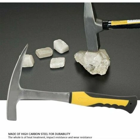 Marteau Tubulaire De Brique D'Arbre Marteau De Brique Géologique à Double Tête Plate Pour Tuile Maçonnerie D'Étude Géologique(S) - S 4 Marteau Tubulaire De Brique D'Arbre Marteau De Brique Géologique à Double Tête Plate Pour Tuile Maçonnerie D'Étude Géologique(S) - S – Image 2