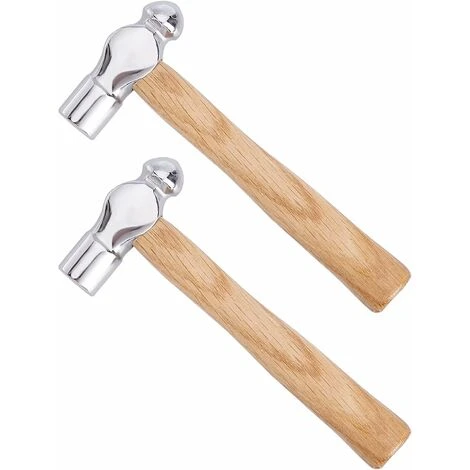 2pcs Marteau à Panne Ronde Marteau En Acier Au Carbone Marteau à Bijoux En Métal Marteau En Métal Double Face Marteau En Acier Portatif Pour Estampage De Réparation De Formage De Métal 3 2pcs Marteau à Panne Ronde Marteau En Acier Au Carbone Marteau à Bijoux En Métal Marteau En Métal Double Face Marteau En Acier Portatif Pour Estampage De Réparation De Formage De Métal