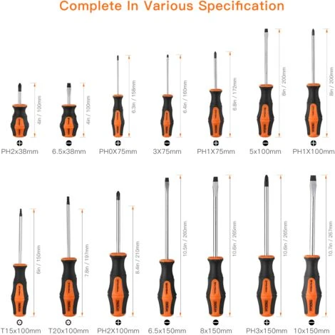 TACKLIFE TLHSS1B, Jeu De Tournevis Magnétiques 26PCS Jeu De Tournevis Professionnel Avec Boîtier Outil à Main Multi-outils 4 TACKLIFE TLHSS1B, Jeu De Tournevis Magnétiques 26PCS Jeu De Tournevis Professionnel Avec Boîtier Outil à Main Multi-outils – Image 2