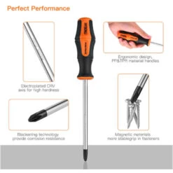 TACKLIFE TLHSS1B, Jeu De Tournevis Magnétiques 26PCS Jeu De Tournevis Professionnel Avec Boîtier Outil à Main Multi-outils 9 TACKLIFE TLHSS1B, Jeu De Tournevis Magnétiques 26PCS Jeu De Tournevis Professionnel Avec Boîtier Outil à Main Multi-outils -Silverols Magasin 88959165 3