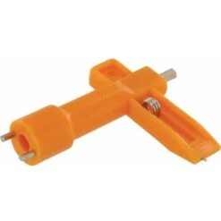 Clé Pour Lampe De Chantier Feu D'avertissement Pour L'activation Et L'échange De La Batterie Signalisation Sécurité Remplacement Travaux Clôture