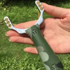 Dhrs Professional Strong Slingshot Camouflage Bow Outdoor Slingshot Hunting Bow -Silverols Magasin 90636715 4