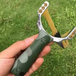 Dhrs Professional Strong Slingshot Camouflage Bow Outdoor Slingshot Hunting Bow -Silverols Magasin 90636715 5