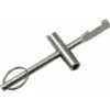 Clé De Valve Avant Pour Compteur D'eau - Clé Triangulaire Intérieure - Clé De Verrouillage De Portail - Clé Pour Valve D'ouverture - 11,2 Cm De Long -Silverols Magasin 90660435 1