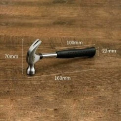 Marteau à Panne Magnétique à Tête Ronde Avec Manche En Plastique, Pour Travail Du Bois Et Outil électronique, Mini Marteau En Caoutchouc 167cm 11 Marteau à Panne Magnétique à Tête Ronde Avec Manche En Plastique, Pour Travail Du Bois Et Outil électronique, Mini Marteau En Caoutchouc 167cm -Silverols Magasin 91235904 5