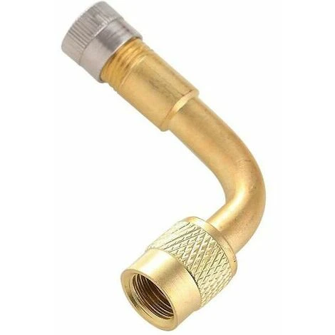 4x Raccord Prolongateur Coude Pour Valve Pneu Pneumatique Moto Velo 90 DEGREE 3 4x Raccord Prolongateur Coude Pour Valve Pneu Pneumatique Moto Velo 90 DEGREE