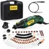 Kit D'outils Rotatifs AUTLEAD, Outil Multifonction Rotatif Filaire 170 W Avec Interrupteur De Changement De Vitesse Réglable à 6 Vitesses, 150 Accessoires Multi-usages, Pour Réparations De Bricolage, -Silverols Magasin 91608914 1