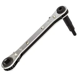 Clé De Service CVC Jeu De Clés De Service De Réfrigération 3/8 à 1/4 Clé De Service à Cliquet 5/16'' X 1/4''