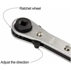 Clé De Service CVC Jeu De Clés De Service De Réfrigération 3/8 à 1/4 Clé De Service à Cliquet 5/16'' X 1/4'' 11 Clé De Service CVC Jeu De Clés De Service De Réfrigération 3/8 à 1/4 Clé De Service à Cliquet 5/16'' X 1/4'' -Silverols Magasin 91754386 5