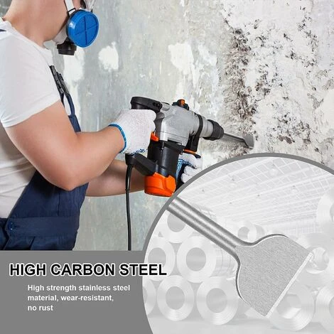 Burin à Carreaux 17x100 X 280mm Burin Plat Ciseau à Tuiles Professionnelle Pour Retirer Le Carrelage Et La Colle à Carrelage 4 Burin à Carreaux 17x100 X 280mm Burin Plat Ciseau à Tuiles Professionnelle Pour Retirer Le Carrelage Et La Colle à Carrelage – Image 2