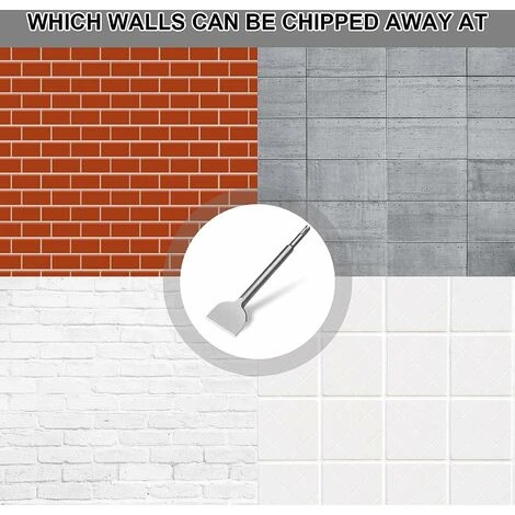 Burin à Carreaux 17x100 X 280mm Burin Plat Ciseau à Tuiles Professionnelle Pour Retirer Le Carrelage Et La Colle à Carrelage 7 Burin à Carreaux 17x100 X 280mm Burin Plat Ciseau à Tuiles Professionnelle Pour Retirer Le Carrelage Et La Colle à Carrelage – Image 5