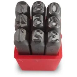 CHIFFRE A FRAPPER (5 Mm) JEU DE 9 CHIFFRES