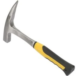 Marteau De Géologue à Deux Têtes, Marteau à Bec De Canard, Manche Jaune (petit) -Silverols Magasin 93943986 4