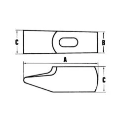 Marteau Rivoir Manche Frêne PEFC, 40 Mm, MOB -Silverols Magasin 93988690 3