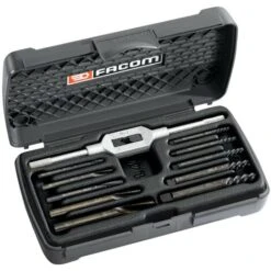 Coffret Extracteur De Goujons + Forets - 10 Pièces - 285.J10PF Facom