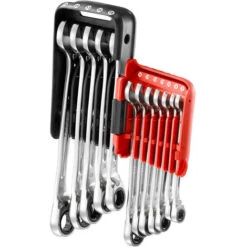 ETUI 12 CLES MIXTES A CLIQUET ULTRA GRIP 7 à 19 - FACOM 467B.JP12PB -Silverols Magasin 94172541 3