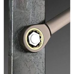 ELLE Clés Clés à Cliquet élastiques Écrous à Cliquet Embouts Clés à Cliquet Métriques Clés à Fourche Et à Anneau Tailles D'outils(spécification 6 Mm) -Silverols Magasin 94923446 5