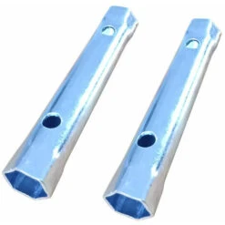 Clé à Tube Métrique En Métal Pour Robinet - Écrou Arrière Monobloc - 34 à 40 Mm - Extra Longue - Pour Valves De Tuyau (1 Pièce)argent, 9 Clé à Tube Métrique En Métal Pour Robinet - Écrou Arrière Monobloc - 34 à 40 Mm - Extra Longue - Pour Valves De Tuyau (1 Pièce)argent, -Silverols Magasin 95881718 3