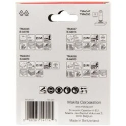 Ensemble 4 Accessoires Pour Bois Et Métaux STARLOCK - Makita B-67480 9 Ensemble 4 Accessoires Pour Bois Et Métaux STARLOCK - Makita B-67480 -Silverols Magasin 96273264 4