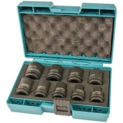 Coffret Makita 9 Douilles Pour Boulonneuses A Choc 1/2'' - Makita D-41517