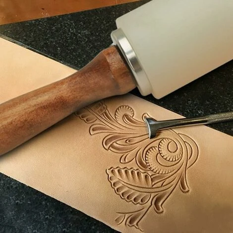 Maillet Marteau En Cuir Leathercraft, Maillet En Cuir De Vachette Coudre Maillet En Bois Bricolage Leathercraft Avec Manche En Bois, Marteau à Découper En Cuir 6 Maillet Marteau En Cuir Leathercraft, Maillet En Cuir De Vachette Coudre Maillet En Bois Bricolage Leathercraft Avec Manche En Bois, Marteau à Découper En Cuir – Image 4