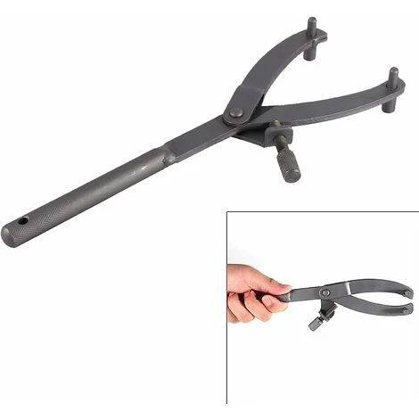 Clé à Molette Clé à Molette Réglable, Roue Mouche Embrayage Rotor Pignons Clé Support Outil 4 Clé à Molette Clé à Molette Réglable, Roue Mouche Embrayage Rotor Pignons Clé Support Outil – Image 2