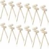 Maillet　Maillet En Bois Crabe Fruits De Mer Craquelin En Bois Mini Marteau En Bois De Coquille De Craquelin Accessoires Pour Fruit De Mer Outil De Homard Artisanat Du Cuir (24 Pièces) -Silverols Magasin 96338771 1