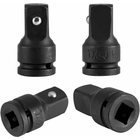 Clé à Douille Adaptateur D'impact De 1/2 à 3/4 Po, Réducteur De Convertisseur D'adaptateur Pour Clé à Douille En Acier Au Chrome-vanadium 6 Clé à Douille Adaptateur D'impact De 1/2 à 3/4 Po, Réducteur De Convertisseur D'adaptateur Pour Clé à Douille En Acier Au Chrome-vanadium – Image 4