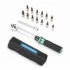 2-24N.m 1/4 Pouce Drive 15 PCS Clé Dynamométrique Préréglée Ensemble D'embouts De Clé Dynamométrique à Dégagement Rapide Mini Clé Dynamométrique Réglable Portable Ménage Vélo Voiture Auto Réparations -Silverols Magasin 97852234 1