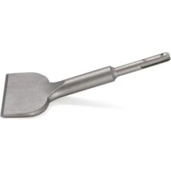 Burin SDS PLUS Carrelage, 165mm X 75mm Série D'élargissement De Haute Qualité, Ciseau à Tuiles Courbé Ciselé Pour La Céramique Et Les Carreaux De Sol